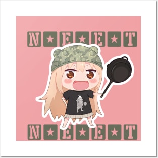 Umaru-chan nug soldier Posters and Art